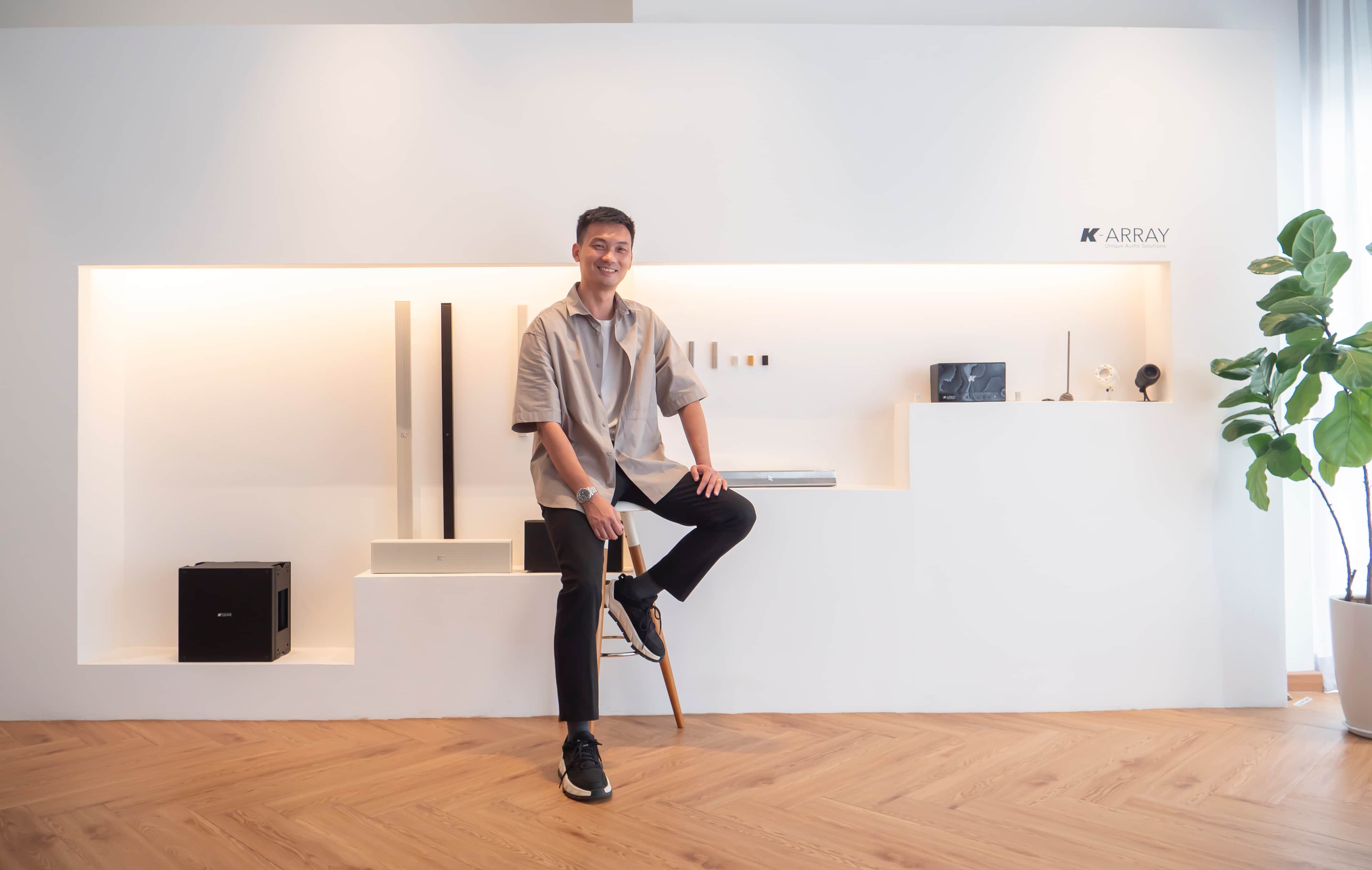 Nextrend Systems architectural audio showroom