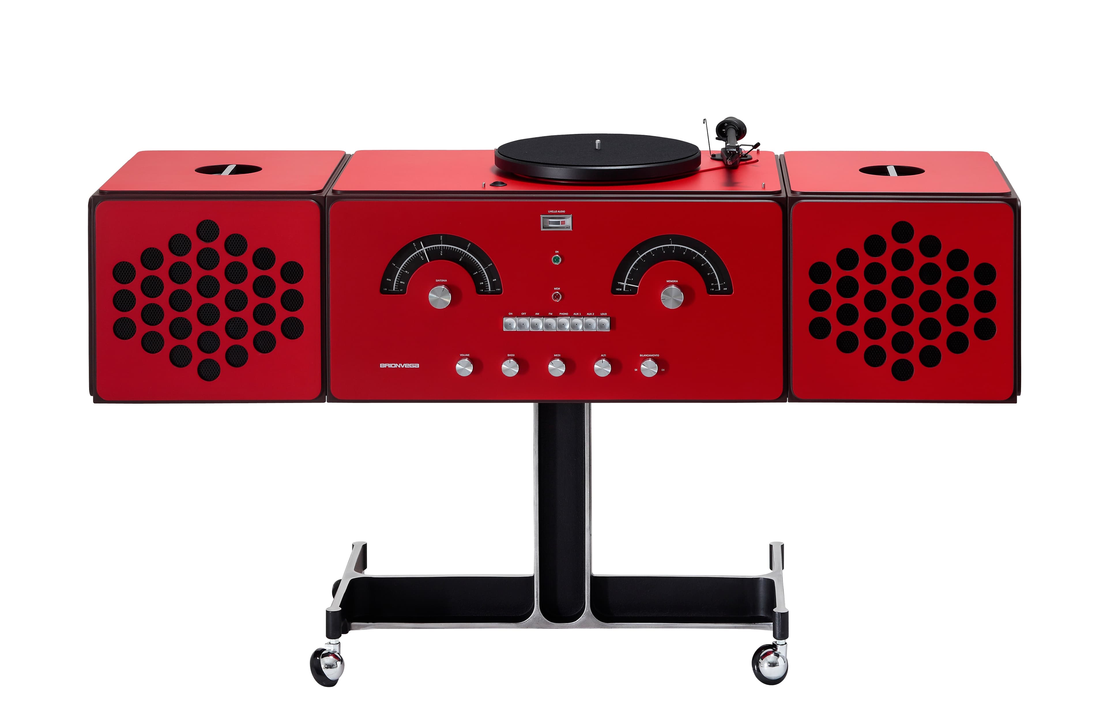 Radiofonografo -RR226 FO-ST - Red