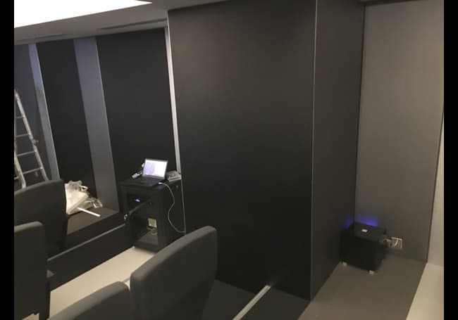 Main living zone coverage balanced for low-volume clarity, keeping vocals crisp while maintaining a warm, unobtrusive presence throughout the space.