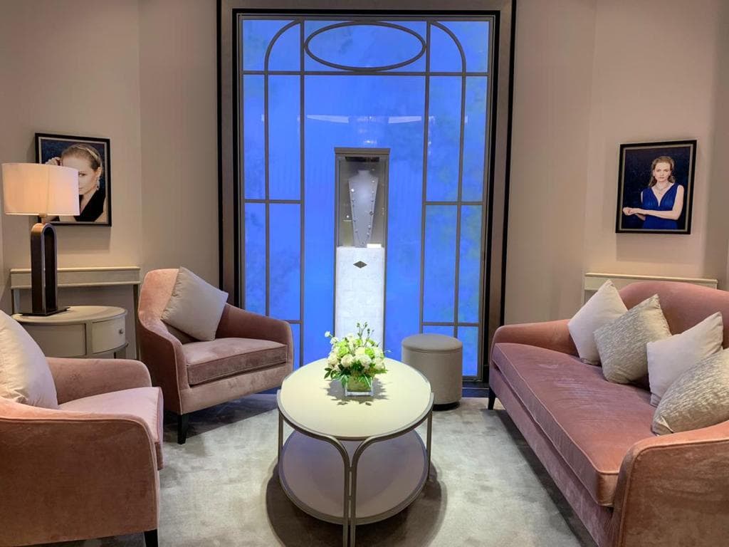 Warm elegant sound suits luxury pacing. Presence remains subtle consistent storewide everywhere.