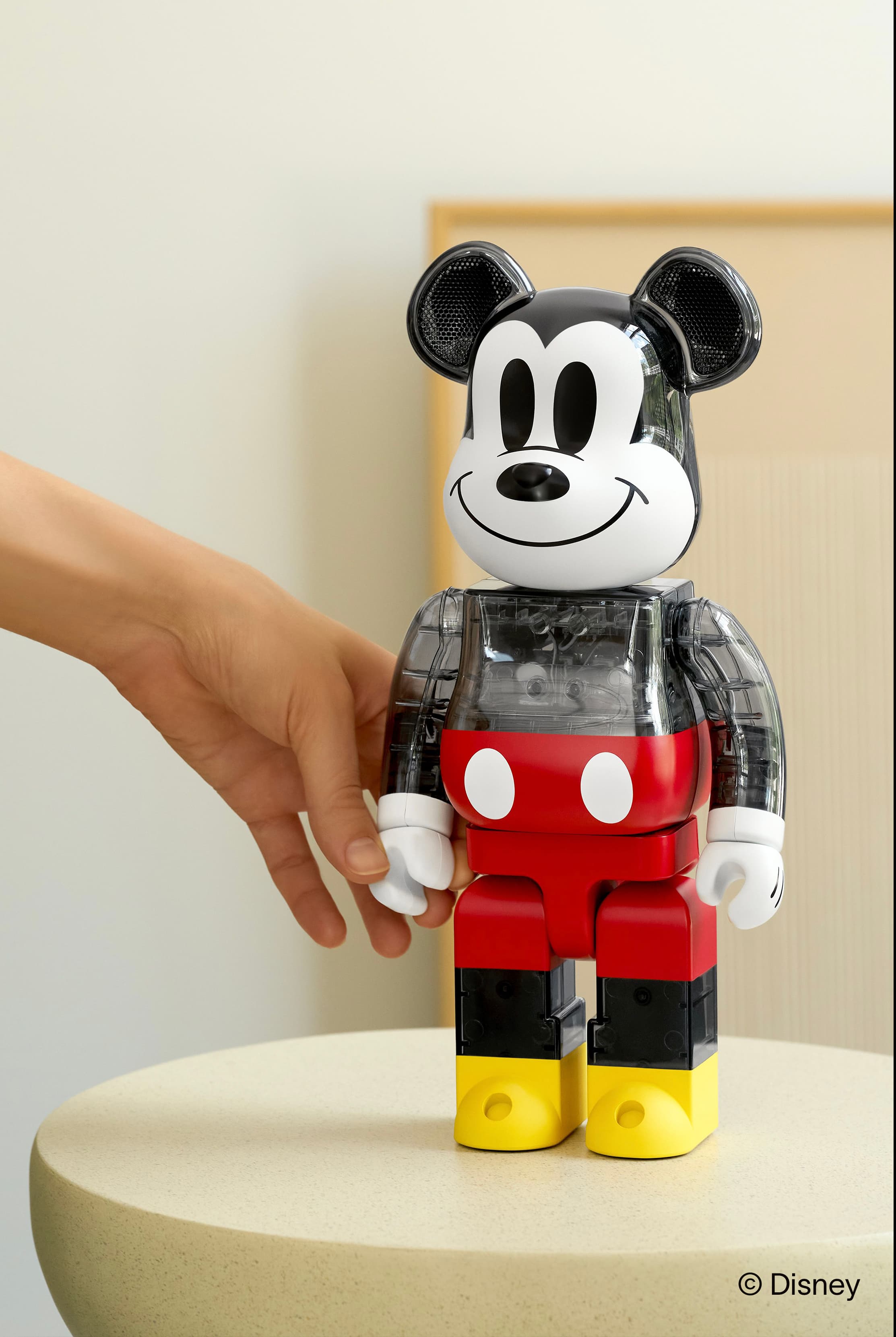 Mickey collaboration side profile