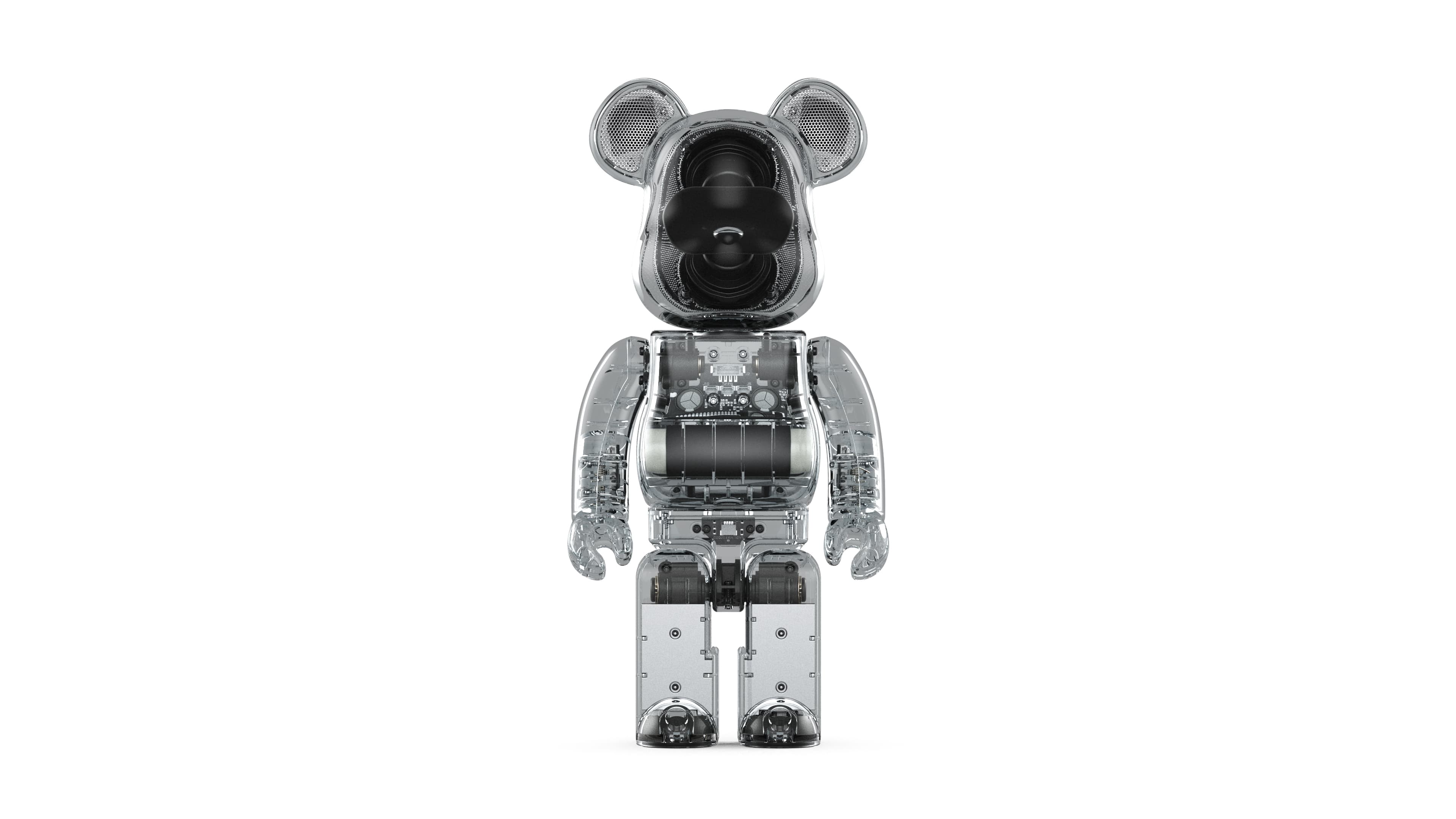 BE@RBRICK AUDIO 400% - Clear