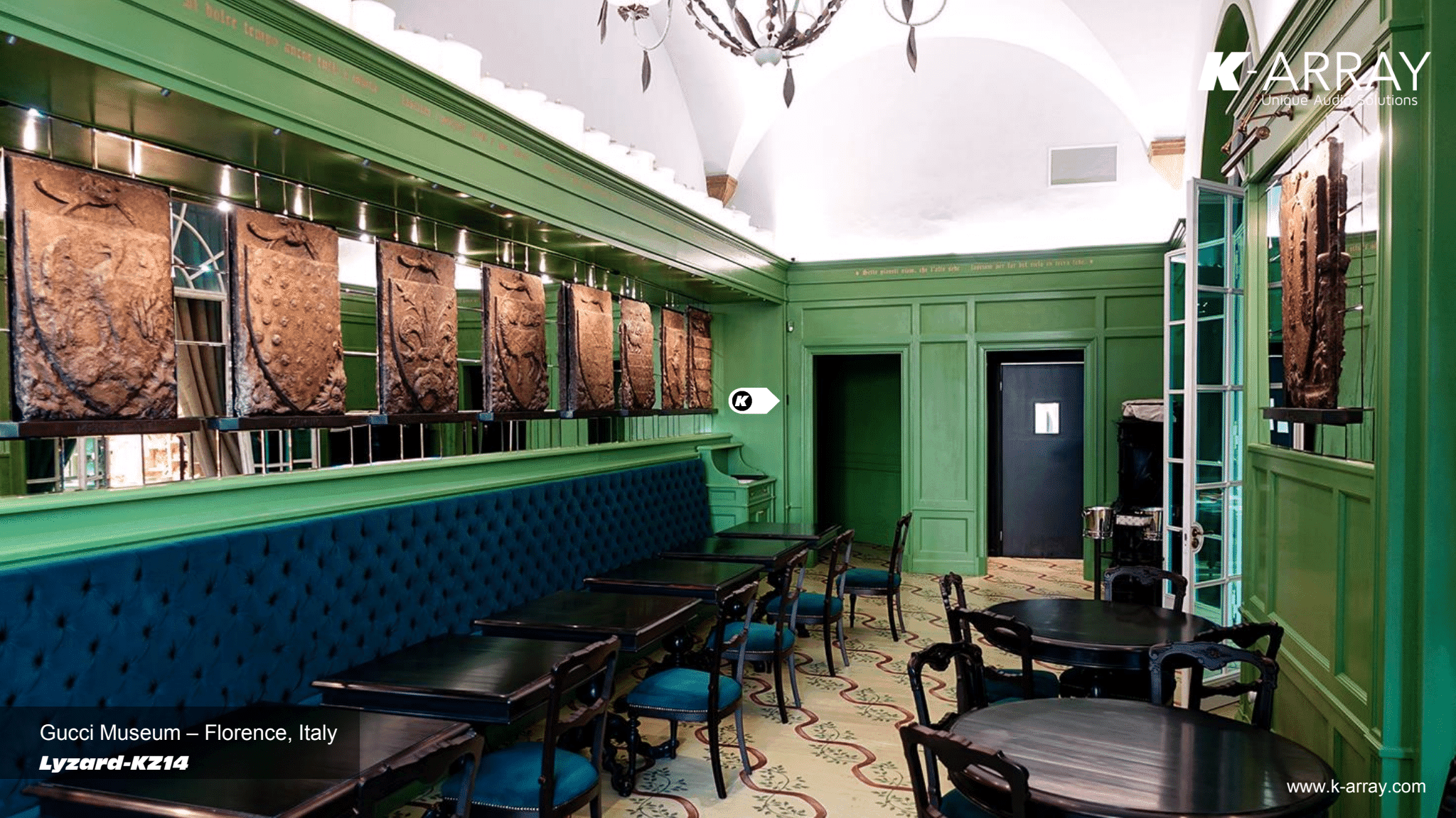 Front stage layout sketch