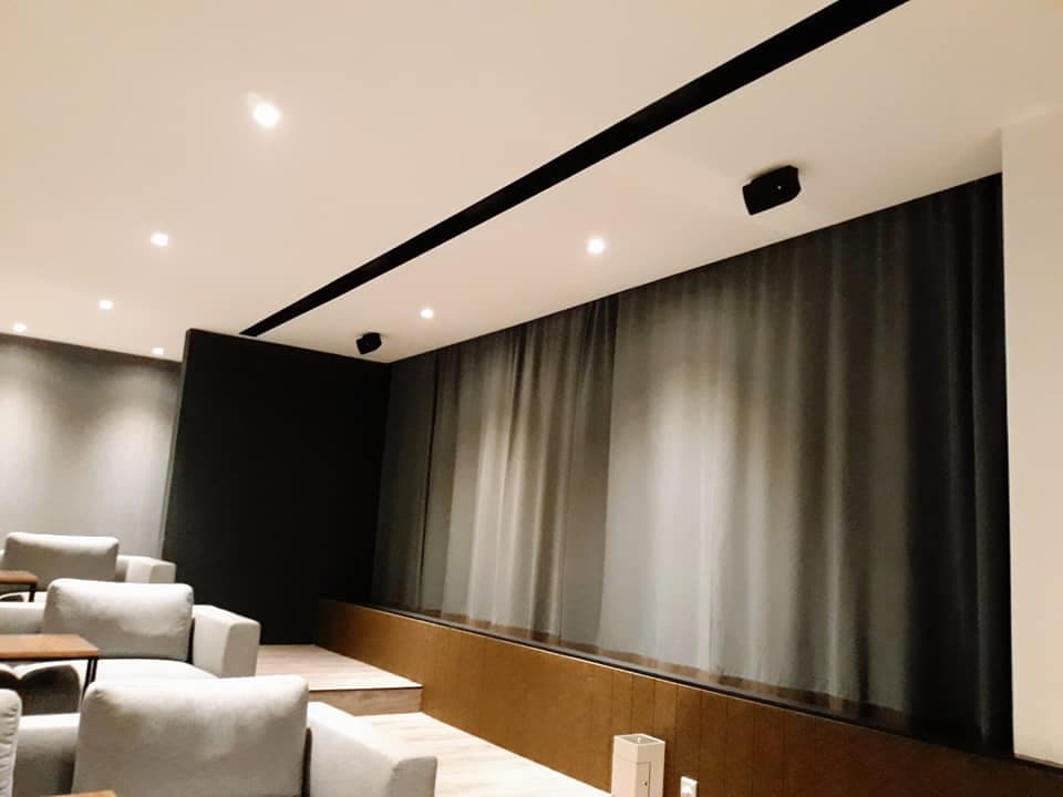Home theatre voicing tuned for clarity. Impactful bass controlled at higher levels.