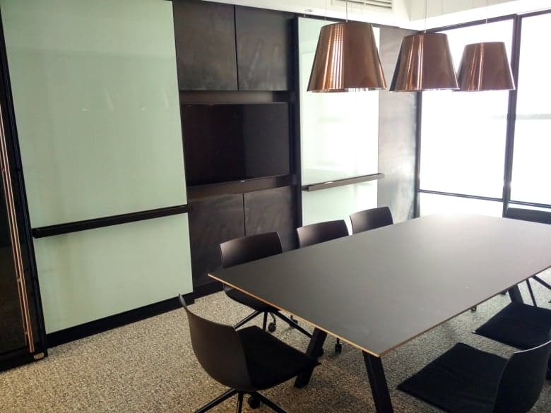 Audio zones tuned to remain comfortable over long working hours.